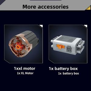 Juego de Bloques de Construcción DIY Más Vendido, Modelo de Motor V8 de Coche Mecánico a Escala 1/8, Juguetes Educativos de Plástico para Niños, Venta al por Mayor OEM - Product Image 3