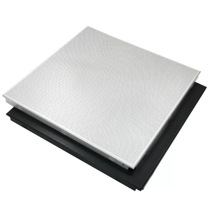 2 'x 2' 2 'x 4' màu trắng NHÔM VUÔNG giả vách ngăn Trần nhôm tấm trần cho trần thả nội thất - Product Image 1