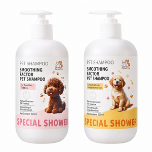 Shampooing de toilettage pour animaux de compagnie, formule <span class=keywords><strong>anti</strong></span>-démangeaisons et désodorisante pour chiens Bichon, Teddy, Pomeranian et chats - Product Image 5