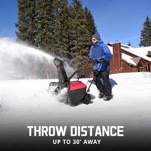 Sopladora de Nieve Turboalimentada, Máquina Industrial para Quitar Nieve, Escoba Rotatoria para Limpieza de Estacionamientos y Caminos - Product Image 6