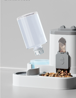 Gamelle Distributrice Automatique d'Eau et de Nourriture de Qualité Alimentaire pour Animaux, Facile à Nettoyer, pour Chats et Chiens, Usage Quotidien à Domicile, Accessoires pour Animaux de Compagnie