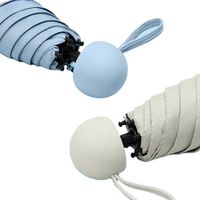 Parapluie miniature personnalisé de haute qualité, imperméable, pour femmes, 5 plis, petit cadeau, pour dames, filles, léger, compact, de poche, anti-UV
