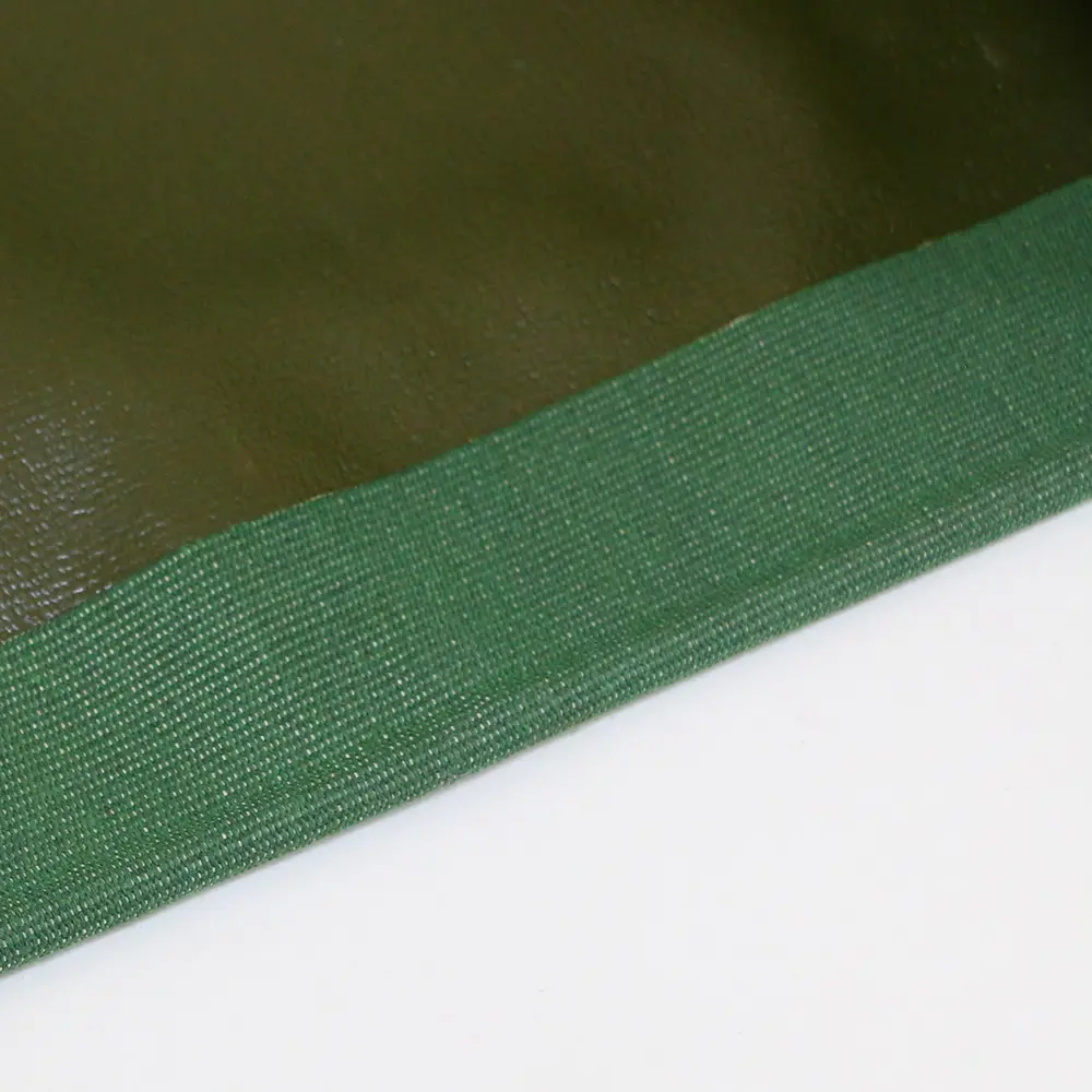 Lona de PVC barata de fábrica, cubierta de lona verde, lámina de suelo, lona impermeable para exteriores, lona de silicona, telas industriales