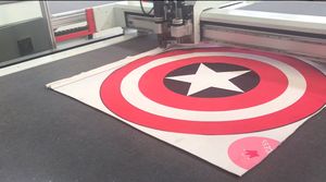 آلة قطع البطانيات والسجاد من البوليستر والأكريليك والصوف والألياف الأكريليكية للإعلانات - Product Image 5