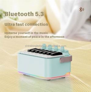 Luz LED de decoración navideña con sonido HD Batería recargable de 5200mAh TWS inalámbrico BT5.3 para uso en exteriores/playa - Product Image 5