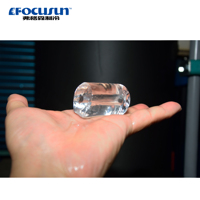 Machine à Glaçons en Tubes Automatique FOCUSUN 10 Tonnes/Jour en Acier Inoxydable avec Tour de Refroidissement par Eau