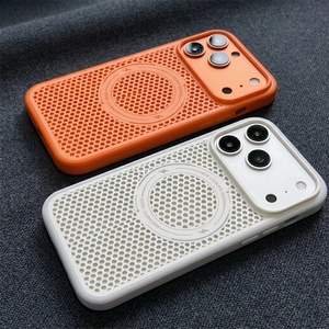 เคสโทรศัพท์แม่เหล็กแบบด้านใหม่ ระบายความร้อนได้ดี สำหรับ iPhone 17 12 13 14 15 16 Pro Max รองรับการชาร์จไร้สาย ป้องกันแรงกระแทก - Product Image 2