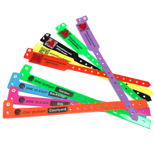 Pulseras Promocionales <span class=keywords><strong>de</strong></span> Vinilo PVC Impermeables con Código QR Personalizado para Uso Hospitalario, Impresas con Logotipo Personalizado - Product Image 3