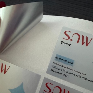 สติกเกอร์ติดโลโก้บริษัทแบบกำหนดเอง พิมพ์ 3 มิติ ปั๊มนูนฟอยล์ทอง ขอบตัด พร้อมใบรับรอง ลดราคาพิเศษ - Product Image 5