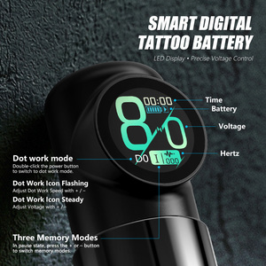 Máquina de Tatuar Inalámbrica Kiss of Dragon F170 de 1900mAh con Trazo de 3.5mm y Modo de Trabajo por Puntos para Artistas Principiantes - Product Image 5