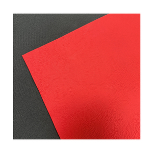 Feuilles de cuir PU rouge/doré 12*24 ", ébauches en faux cuir artificiel pour la gravure au laser et la découpe personnalisée - Product Image 4