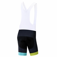 Cuissard de cyclisme unisexe avec bretelles, pantalon de cyclisme sur route, rembourrage antichoc et respirant, cuissard de cyclisme pour homme OEM