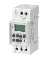 TS-GE2 pengatur waktu Digital sakelar kontrol 110-240vac 30amp LCD besar diprogram relai waktu otomatis mingguan untuk musim panas hemat waktu