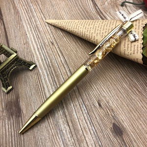 Hersteller-Sportkugelschreiber aus Metall mit 24K Silber-Goldfolie, 1,0 mm Schreibbreite, Logo-Stifte mit schwarzer Tinte für Werbezwecke - Product Image 5