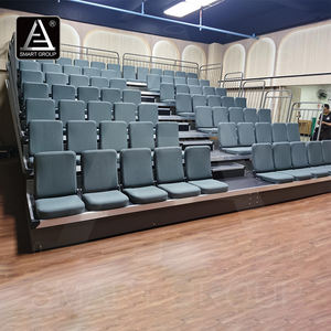 Teatro elettrico a scomparsa piattaforme gradinate sistema di posti a sedere gradinate stadio gradinate sistema di posti a sedere telescopico per sala funzioni - Product Image 3