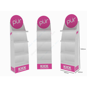 Étagère de présentation au sol en plastique multicouche pour la promotion de chewing-gum et de snacks - Product Image 4