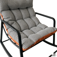 Nouveau design, canapé surdimensionné, fauteuil inclinable à bascule, double structure en acier inoxydable, fauteuil confortable et moelleux pour une utilisation en intérieur
