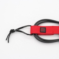 Laisse de planche de surf de corde droite de jambe de couleur personnalisée de haute résistance d'UNDERICE OEM avec la manchette de cheville