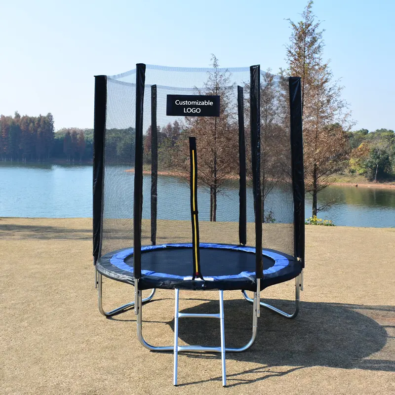 outdoor Playground Kids Jumping Sport Round 8ft Trampoline For Sale