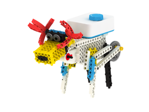 ของเล่นเสริมพัฒนาการเด็กอนุบาล ชุดประกอบหุ่นยนต์ DIY สำหรับเด็กอายุ 3-6 ปี ของเล่น STEM หุ่นยนต์โปรแกรมได้แบบเลโก้ ชุดของเล่นอิเล็กทรอนิกส์อัตโนมัติ - Product Image 3