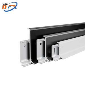 บัวเชิงผนังอะลูมิเนียมอัลลอยด์เคลือบสีฝุ่น ทนทาน กันน้ำ รีไซเคิลได้ เป็นมิตรกับสิ่งแวดล้อม ดีไซน์เหลี่ยมเพชรทันสมัย - Product Image 3