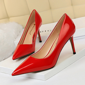 Zapatos de tacón alto con punta puntiaguda para mujer, calzado Sexy de fiesta para oficina y boda - Product Image 6