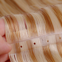 D.S Hair Wholesale Extensions de cheveux naturels Skin Weft 16-26 pouces, personnalisation flexible pour coiffeurs