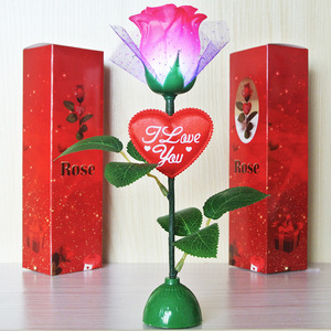 Luci LED a Forma di Rosa per la <span class=keywords><strong>Festa</strong></span> <span class=keywords><strong>della</strong></span> <span class=keywords><strong>Mamma</strong></span>, Fiori Artificiali Luminosi, Rose Simulate, Regali per la <span class=keywords><strong>Mamma</strong></span>, Decorazioni per la <span class=keywords><strong>Festa</strong></span> <span class=keywords><strong>della</strong></span> <span class=keywords><strong>Mamma</strong></span> - Product Image 6