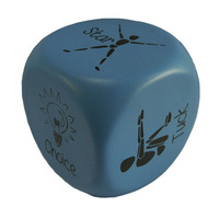 Lot de cubes de mousse PU en forme de Cube, dés d'exercice et d'exercice pour le Yoga, personnalisable, avec LOGO personnalisable, cadeau idéal