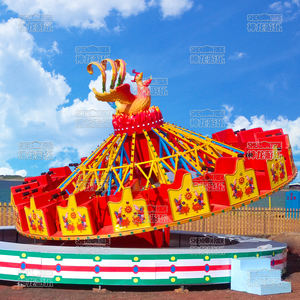 थीम मनोरंजन पार्क फायर फोनिक्स रोमांचक सवारी उड़ान टर्नटेबल सवारी सवारी - Product Image 2