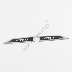 WZXD Chrome Black Stickers Side <b>Vent</b> Air <b>Vent</b> Cover 2017 2018 for - Product Image 5