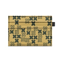 Dompet Kartu Tipis & Ringan untuk Sehari-hari, Tempat Kartu Cetak Sesuai Permintaan Desain Aloha Quilt, Kustomisasi Eksklusif Dua Sisi