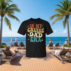 Camiseta In My Cruise Dad Era con diseño retro para hombre, regalo del Día del Padre - Product Image 3