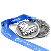 ECO Design personnalisé Trophées personnalisés Médaille gravée en métal vierge pour le sport Trophées souvenirs de compétition et plaques de médailles