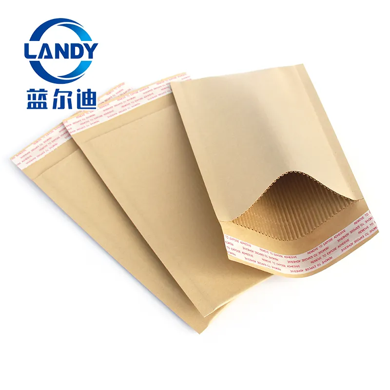 Custom Printed a4 Large Eco Friendly Recycled Light Paper Padded Mailing Envelopes Package