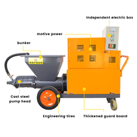Nouveau pulvérisateur de mortier 711 Construction béton pulvérisation mortier pulvérisateur rendu Machine de pulvérisation