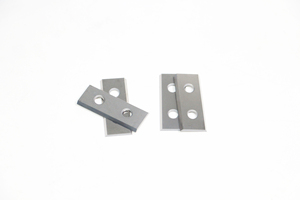 30*12*1.5mm 35 °   Cuchilla de Carburo de Doble Orificio de Alta Dureza para Trabajar la Madera - Ultra Duradera para Procesamiento Continuo de Madera - Product Image 3