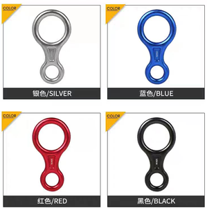 Descensor de <span class=keywords><strong>cuerda</strong></span> de 8 anillos para trabajos aéreos de escalada en <span class=keywords><strong>roca</strong></span> con certificación CE - Product Image 4