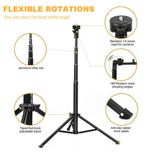 Новая регулируемая по яркости 10-дюймовая кольцевая лампа для фотосъемки со штативом, 16 цветов RGB LED, портативная, складная конструкция, с пультом дистанционного управления - Product Image 2
