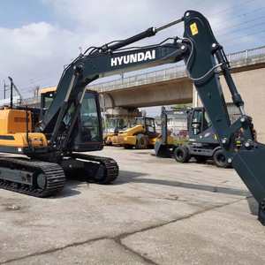 Prix de gros Excavatrice sur chenilles d'occasion Hyundai HX130 13 tonnes Excavatrice à pelle Hyundai à vendre à bas prix - Product Image 5