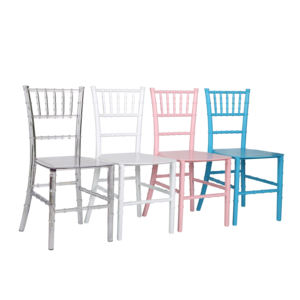 En çok satan toptan beyaz PC şeffaf şeffaf Chiavari sandalye parti renkli yastık ile <span class=keywords><strong>Tiffany</strong></span> sandalye parti çocuk sandalye - Product Image 5