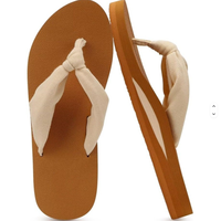 Tongs pour femmes avec soutien de la voûte plantaire, design confortable type tapis de yoga, parfaites pour les promenades estivales sur la plage, avec coussinets amortissants.