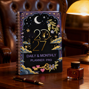 Melhores Agendas 2027, Conjunto de Planejadores Semanais, Mensais e Diários, Kit de Presente Corporativo, Personalização em Massa, Fornecedor de Fábrica - Product Image 3