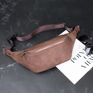 Bolsos de Diseñador al por Mayor para Mujer, Bolsa de Viaje Deportiva para Exteriores, Riñonera Vintage Negra de PU, Bolsa Cruzada Unisex - Product Image 6