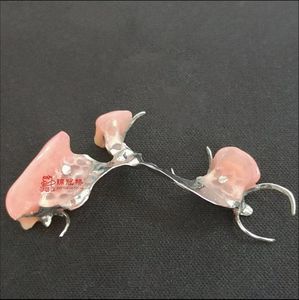 Dentaduras removibles <span class=keywords><strong>de</strong></span> alta calidad con marco <span class=keywords><strong>de</strong></span> metal y dientes acrílicos para prótesis dentales duraderas <span class=keywords><strong>Precio</strong></span> asequible - Product Image 1