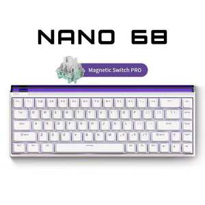 คีย์บอร์ดเกมมิ่ง Madlions NANO 68 อัตราการส่งข้อมูล 8KHz สวิตช์แม่เหล็ก ความหน่วงต่ำ 0.1ms สำหรับเกม <span class=keywords><strong>FPS</strong></span> และอีสปอร์ต - Product Image 1