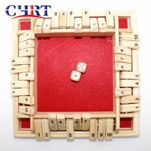 Gioco <span class=keywords><strong>da</strong></span> <span class=keywords><strong>tavolo</strong></span> in legno di grandi dimensioni a 4 facce gioco di dadi in legno chiudi la scatola 4 giocatori chiudi la scatola gioco <span class=keywords><strong>per</strong></span> bambini adulti - Product Image 4