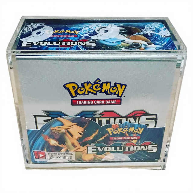 Acrylic Protector Eco-friendly Ultra Premium English 36 Pack Booster Box Edition Acrylic Protective English Booster Display Case