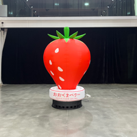 Opblaasbare banaan peer lychee aardbei watermeloen citroen ballon gigantische opblaasbare appel reclame opblaasbaar fruit voor evenementen