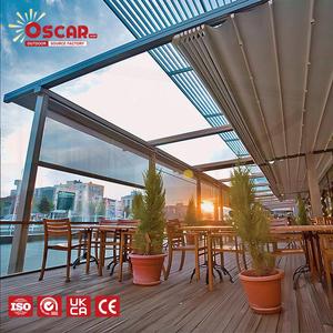 Toldos para Gazebo, Lona de PVC, Ideal para Jardines, Patios y Terrazas, <span class=keywords><strong>Toldo</strong></span> Retráctil de Primera Calidad y Económico - Product Image 1